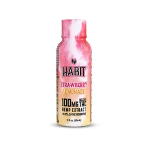HABIT SHOT | STRAWBERRY LEMONADE | 100MG THC | HEMP EXTRACT