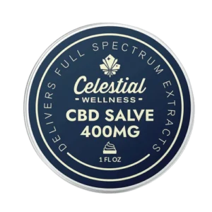 Celestial Wellness | CBD Salve | 400mg | 1 FL. OZ