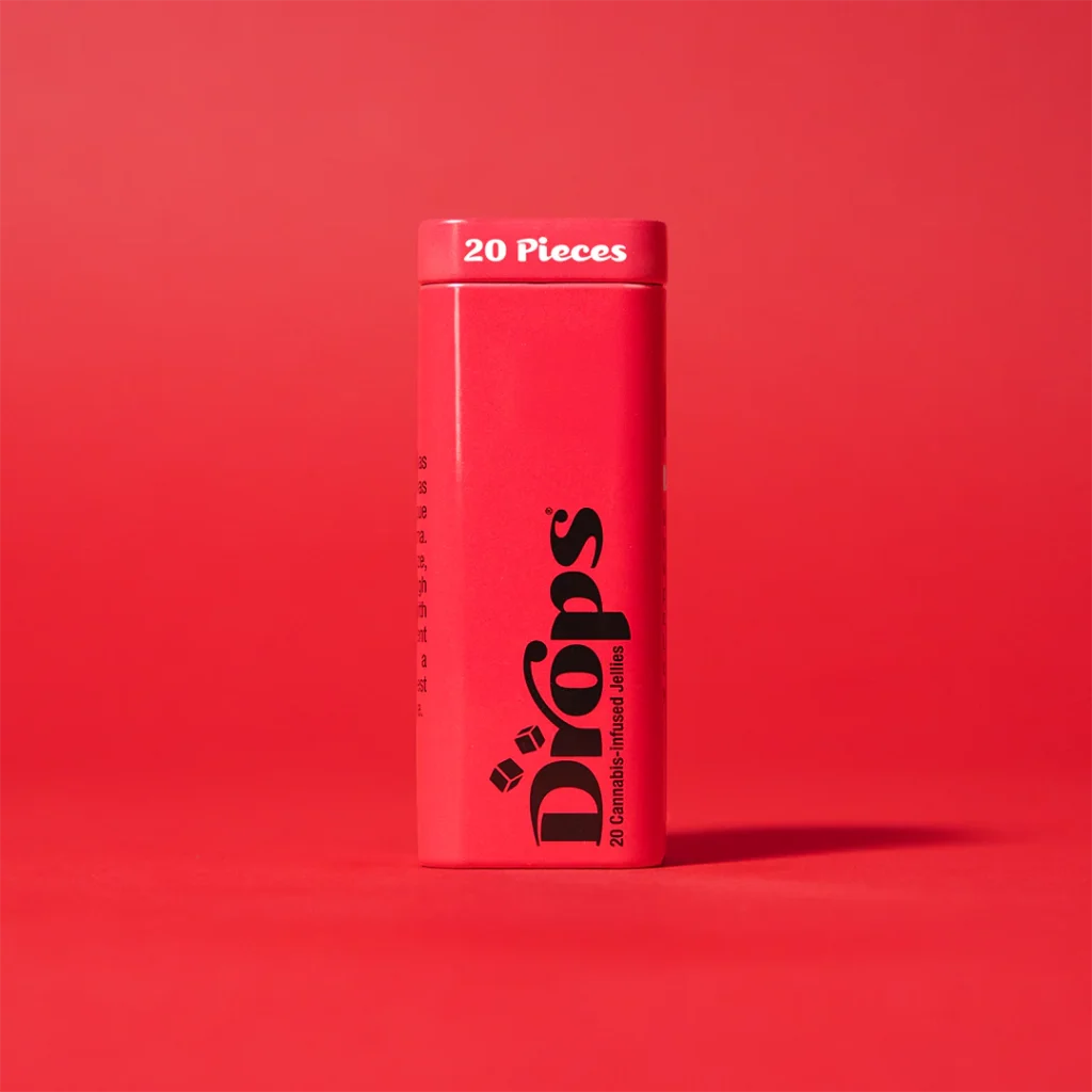 Drops | CHERRY(Red) Indica | 100mg | 20ct – Llama Tonic