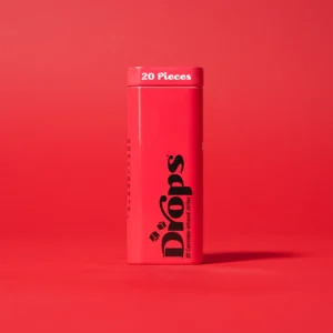 Drops | CHERRY(Red) Indica | 100mg | 20ct - Llama Tonic