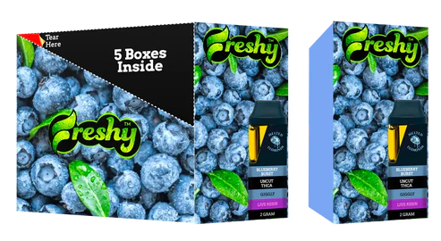 Freshy | Delta9 Uncut Gummies | 10Ct | Indica | 100mg