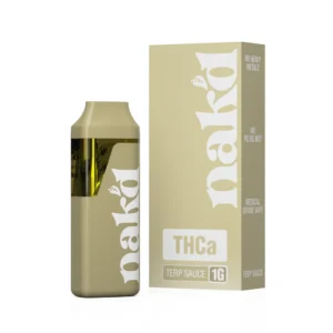 Nakd (Eden) | Terp Sauce 1G | THCa CARTRIDGE | Sativa | Pineapple Amnesia Haze Sativa