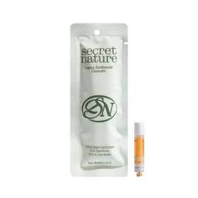 Secret Nature THCA | Live Resin |1200mg cartridge | Sativa | Mimosa