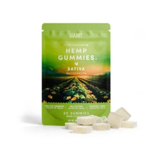 HABIT Gummies | Watermelon | Sativa | 20Ct | 400mg per bag