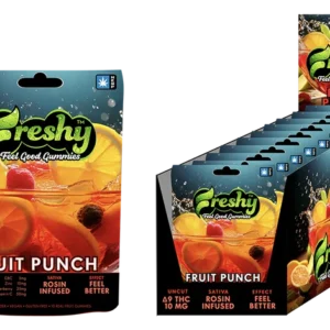 Freshy | Delta9 Uncut Gummies | 10Ct | Sativa | 100mg