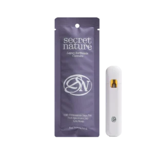 Secret Nature 1G CBD Disposable | Live Resin | Hybrid| Gelato