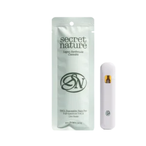 Secret Nature THCA Disposable | Live Resin |  Hybrid | Gelato